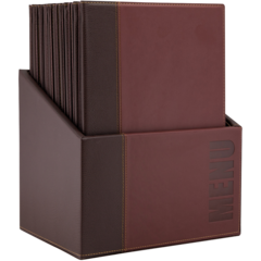 MCBOXTRA4WR Securit Menypärm A4 20st inkl. Box