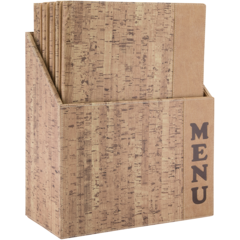 SEC466 Menyhållare 10st + Box Securit A4