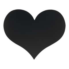 FBHEART Securit Griffeltavla Hjärta