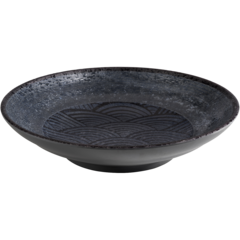 A458 Djup Tallrik APS Dark Wave Melamin