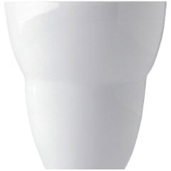 BAS07091 Espressokopp utan öra G. Benedikt Basic 9cl Vit