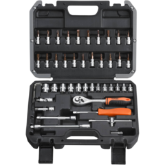 275300101 Hylsnyckelsats 1/4" 46 Delar