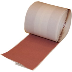 AM33618 Plåster på rulle Textil Rödbrun 8cm x 5m