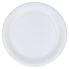 2125000 Papperstallrik 22cm Vit