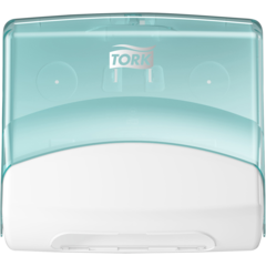 157654000 Dispenser Tork Turkos/Vit W4