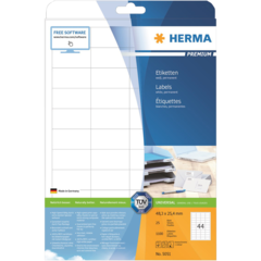 HER5051 Herma Label 48.3X25.4mm