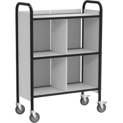 KM158S Arkivvagn Kongamek På hjul Grå