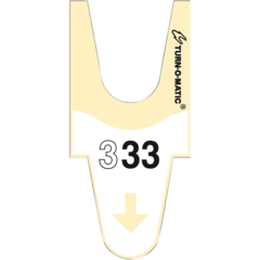 M39649160 Köbiljetter T90 för Turn-O-Matic Classic Kösystem Gul