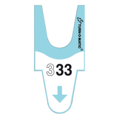 M39649150 Köbiljetter T90 för Turn-O-Matic Classic Kösystem Blå