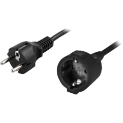 DEL112U Förlängningskabel Jordad 10m