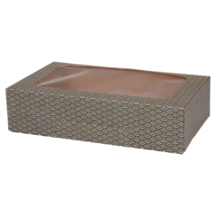 1100814 Sushibox med Fönster Medium 200x120x50mm