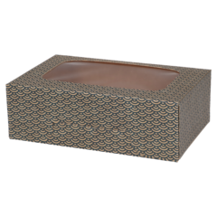 1100813 Sushiboks med vindue Medium 170x115x50mm