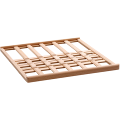 BA700137 Bartscher Wooden Wine Rack for 6 Bottles