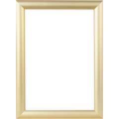 8310144 Väggram aluminium guld eloxerad 25mm