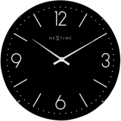 3157HAZW6 Nextime  Basic Dome Väggklocka