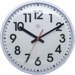7308HAWI14 Nextime Väggklocka Peter Ø26cm