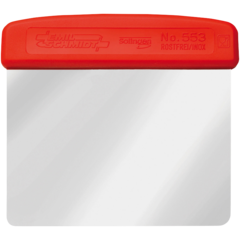 BAK11233 Bordsskrapa Bakers Röd 120x80mm