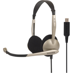 280025 Headset Koss PC USB On-Ear