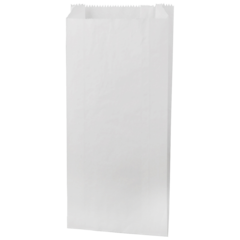 50000V Paper Bag Plan Folded 5kg White 220/80x440mm