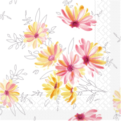 AM90098 Servett Alena 3-Lag 33x33 cm