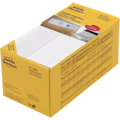 AN3433 Frankeringsetiketter Avery 3433 163x43mm