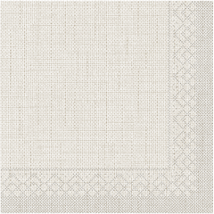 AM77238 Servett Mailand Grå 33x33 cm