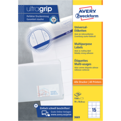 AN3669 ETIKETT VIT 70x50,8 MM