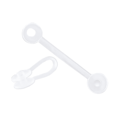 8004136 Hängclips 50mm till plastficka/trådkorg