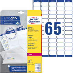 ANLL765125 Adressetiketter Mini 38,1x21,2mm Avery L7651-25