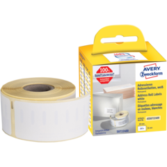 ANASS0722400 Dymo Etikett Vit 89x36mm