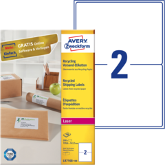 ANLR7168100 Adressetiketter 199,6x143,5 mm