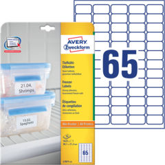 ANL797125 Avery Frysetikett 38,1x21,2 mm