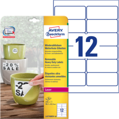 ANL4776REV20 ETIKETT VIT 99,1x42,3 MM