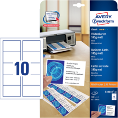 ANC3201010 Visitkort Classic Dub 85x54 mm