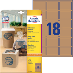 ANL711025 Avery Pappersetikett 62x42 mm