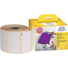 ANAS0722540 Avery Etikett Dymo vit