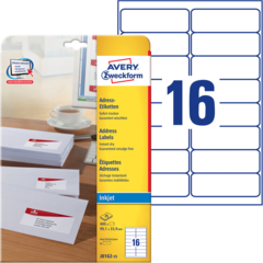 ANJ816225 Adressetiketter 99,1x33,9mm