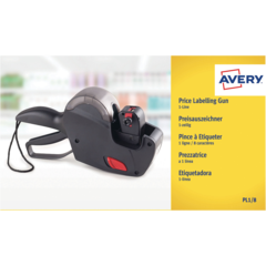 ANPL18 Prismärkningspistol Avery PL1/8 26x12mm 1 rad 8 tecken