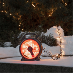 GK38488000 Cable Reel Cluster String Light 17m
