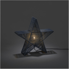 GK35564900 Metallstjärna Bomullstråd 42cm