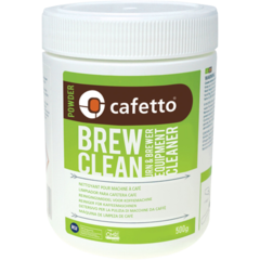 CAF367 Rengöringspulver Kaffemaskiner Cafetto Brew Clean 500g