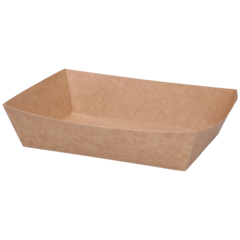 2048 Brown Paper Container 1000ml 200x140x48mm