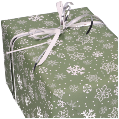 440019657 JOULUPAPERI LUMISADE VIHREÄ