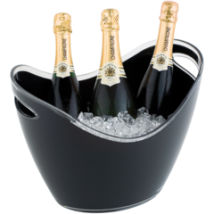 A872 Champagnekylare APS Akryl Svart