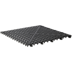 AP93303 Droppmatta APS Svart 33x33cm