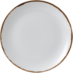 HVNAEVP Tallrik Harvest Vit/Brun