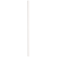 404208 White Paper Straws Ø8mm x 200mm