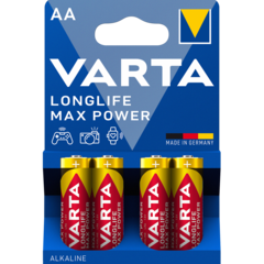 4706101404 Batteri AA Varta Longlife Max Power 4-pack