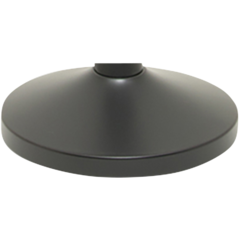 RSRTBLC9 Avspärrningsbas Svart