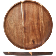 B8741489 Cozy Wooden Plate